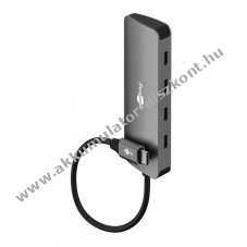 Goobay Slim 4 Port USB-C hub USB 3.2 10Gbit/s