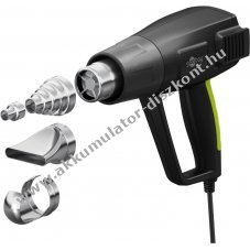 Goobay Tools Hei�luftpistole 1500W LCD kijelz�vel �ll�that� h�m�rs�klettel