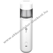 Goobay Tools Mini k�zi porsz�v� 80W 7 tartoz�k 3 kefe Akkumul�tors feh�r