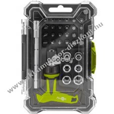 Goobay Tools csavarh�z� k�szlet 30 r�szes bitk�szlettel