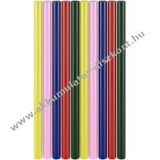 Goobay Tools 11mm sz�nes melegragaszt� r�d 10db/csomag