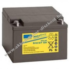 Sonnenschein Solar S12/27 G5 12V 27Ah Akkumul�tor AGM/�lom-zsel�s