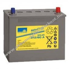 Exide Sonnenschein Solar S12/60A 12V 60Ah Akkumul�tor AGM/�lom-zsel�s