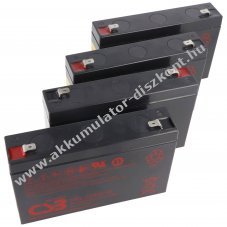 CSB AGM �lom Akkumul�tor 6V 5,6Ah 4db/csomag