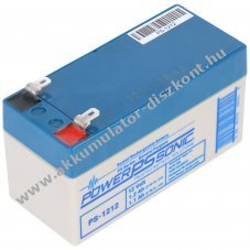 Powersonic AGM �lom Akkumul�tor 12V 1.2Ah