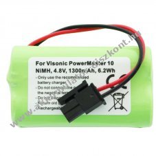 Helyettes�t� Akkumul�tor Visonic PowerMaster 10 4,8V 2000mAh NiMH