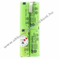GP28AAAM4SMX 4,8V 400mAh Akkumul�torpakk kutyanyak�rv NiMH