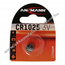 Ansmann CR1025 gombelem gomb l�tium elem