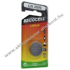Becocell BR2020 elem 3,0V 100mAh l�tium