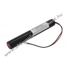 Helyettes�t� Akkumul�tor v�szvil�g�t�s Elubat 137887 H-18700/4000BTx2-JST/EH 2,4V 3700mAh 160mm k�bel NiMH