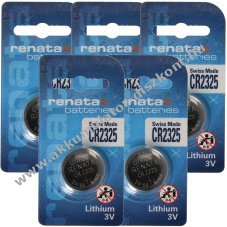 Renata CR2325 l�tium elem IEC 5db/csomag