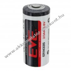 3,6 V l�tium elem ER 14335, 2/3 AA ER14335 szabv�ny
