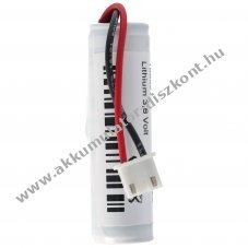 Helyettes�t� Akkumul�tor Mitsubishi F2-40BL 3,6V 2600mAh Li-thionyl-klorid
