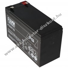 Fiamm FG20722 12V 7,2Ah 6,3mm csatlakoz�k Akkumul�tor VdS G192002 AGM �lom-zsel�s