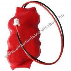 Helyettes�t� elem CMOS V40H 6 cell�s rombusz 7,2V 40mAh k�bellel csatlakoz�val l�tium elem