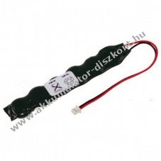 Helyettes�t� elem CMOS V15H 6 cell�s sorozat k�bellel, csatlakoz�val 7,2V 15mAh l�tium elem