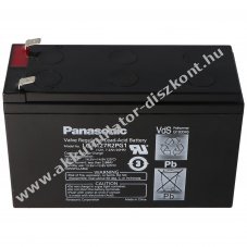 Panasonic LC-R127R2PG1 PB Akkumul�tor 12V 7,2Ah VDS G193046 6,3mm AGM �s �lom-zsel�s