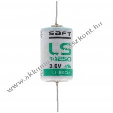 Saft LS14250CNA l�tium elem 3,6V 1200mAh 1/2 AA