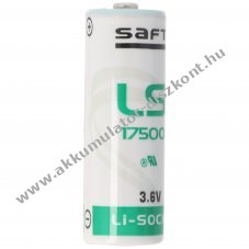 Saft LS17500 3,6V 3600mAh l�tium elem