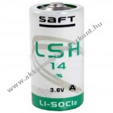 Saft LSH14 3.6V l�tium elem