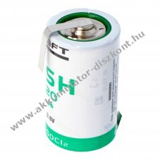 Saft LSH 20 l�tium 3.6V 13000mAh D (b�bi m�ret)