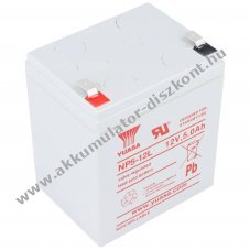 Yuasa NP5-12L 12V 5Ah 90x70x106mm Akkumul�tor AGM �lom-zsel�s