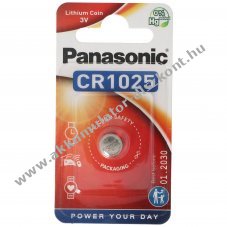 Panasonic CR1025 elem l�tium