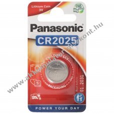 Panasonic CR2025 3,0V 165mAh elem l�tium