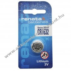 Renata CR1632 3V 137mAh Garmin vivofit 3 l�tium elem