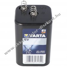Varta 431 Blockelem 6V 8500mAh cink-sz�n