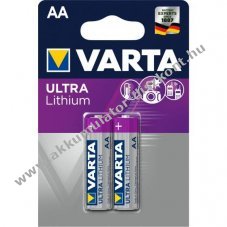 Varta Ultra Lithium AA 1,5V 2db/csomag