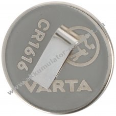 Varta CR1616 3V 55mAh l�tium elem U-alak� forraszt�foglalattal