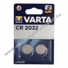 Varta CR2032 l�tium gombelem 3V 2db/csomag