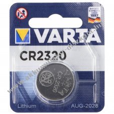 Varta CR2320 3V 135mAh l�tium elem