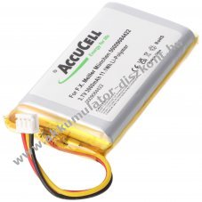 Helyettes�t� Akkumul�tor F.X. Meiller 0000 9084 422 3,8V 3000mAh Li-Polymer t�vvez�rl�