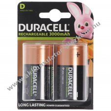 Duracell HR20 LR20 Mono D (g�li�t) Akkumul�tor 1,2V 3000mAh 2db/csomag NiMH