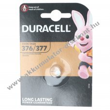 Duracell gombelem ez�st-oxid 376/377 SR66 1.5V 28mAh 1db/csomag