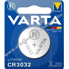 Varta CR3032 3V 550mAh gombelem 1db/csomag l�tium