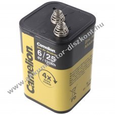 Zinc Air Alkaline 4LR25 6 V, 25 Ah, 130 Wh, Akkumul�tor