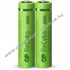 GP ReCyko AAA Akkumul�tor 1,2V 950mAh 2db/csomag NiMH