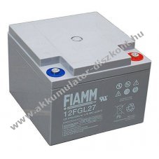 FIAMM 12FGL27 12V 27000mAh VRLA AGM �lom-zsel�s