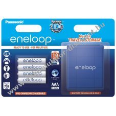 Panasonic eneloop Standard AAA Akkumul�tor 1,2V 800mAh 4db/csomag NiMH