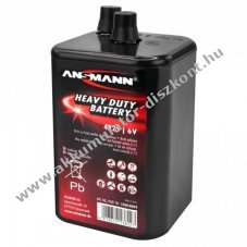 4R25C cink-sz�n elem 6V 9000mAh