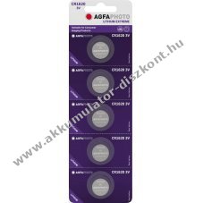 Agfaphoto l�tium gombelem CR1620 3V 5db/csomag