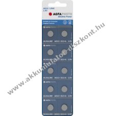 Agfaphoto LR44 V13GA gombelem 1.5V 10db/csomag alk�li