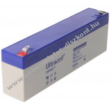 Ultracell �lom Akkumul�tor 12V 2,1Ah Faston 187 4,8mm