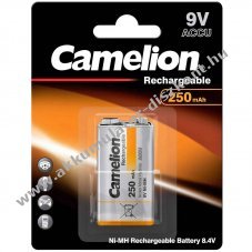 Camelion 9V Akkumul�tor 8,4V 250mAh 1db/csomag NiMH