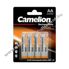 Camelion AA Mignon ceruza Akkumul�tor 1.2V 2500mAh 4db/csomag NiMH