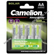 Camelion Ready to Use AA Mignon ceruza Akkumul�tor 1,2V 600mAh 4db/csomag NiMH