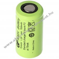 GP Batteries 2/3AA 1,2V 650mAh modell�p�t� Akkumul�tor NiMH